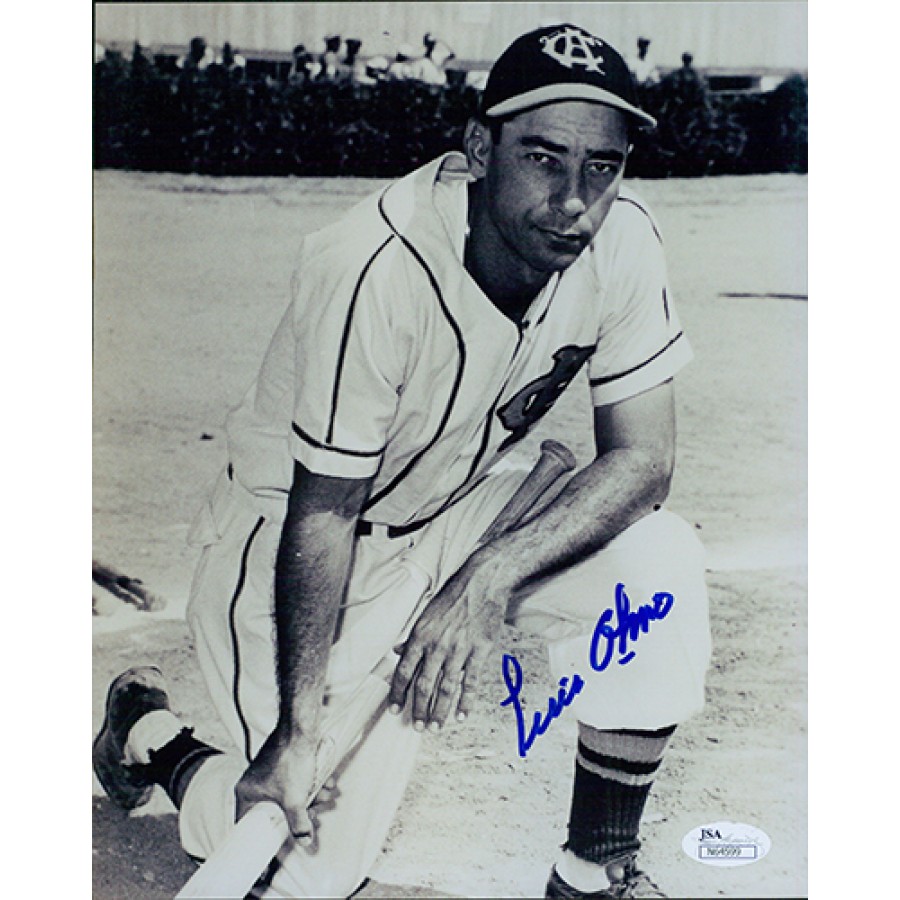 Luis Olmo Signed 8x10 Photo JSA Authenticated